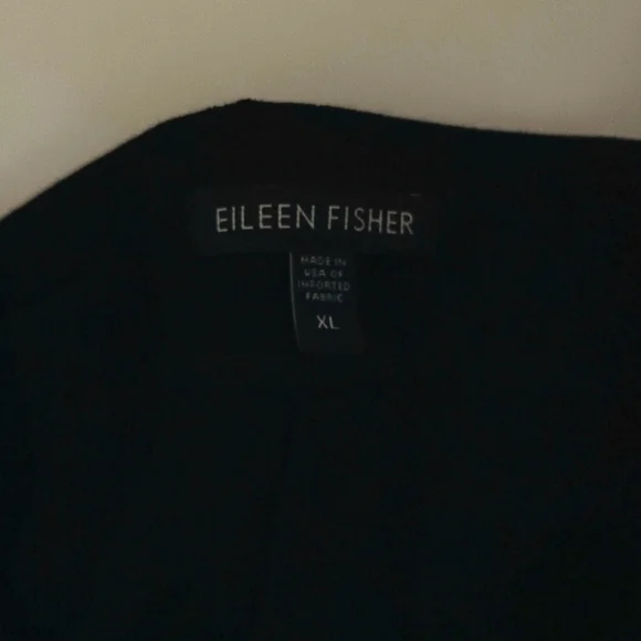 Eileen Fisher Women's Black Pants - Picture 3 of 11